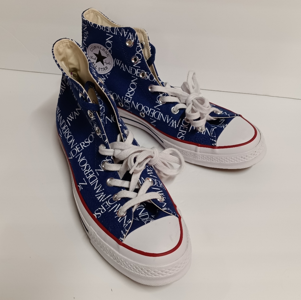 NEW JW Anderson x Converse  Collab Blu Logo Chuck 70 Grid Pack Unisex M 10/W 12